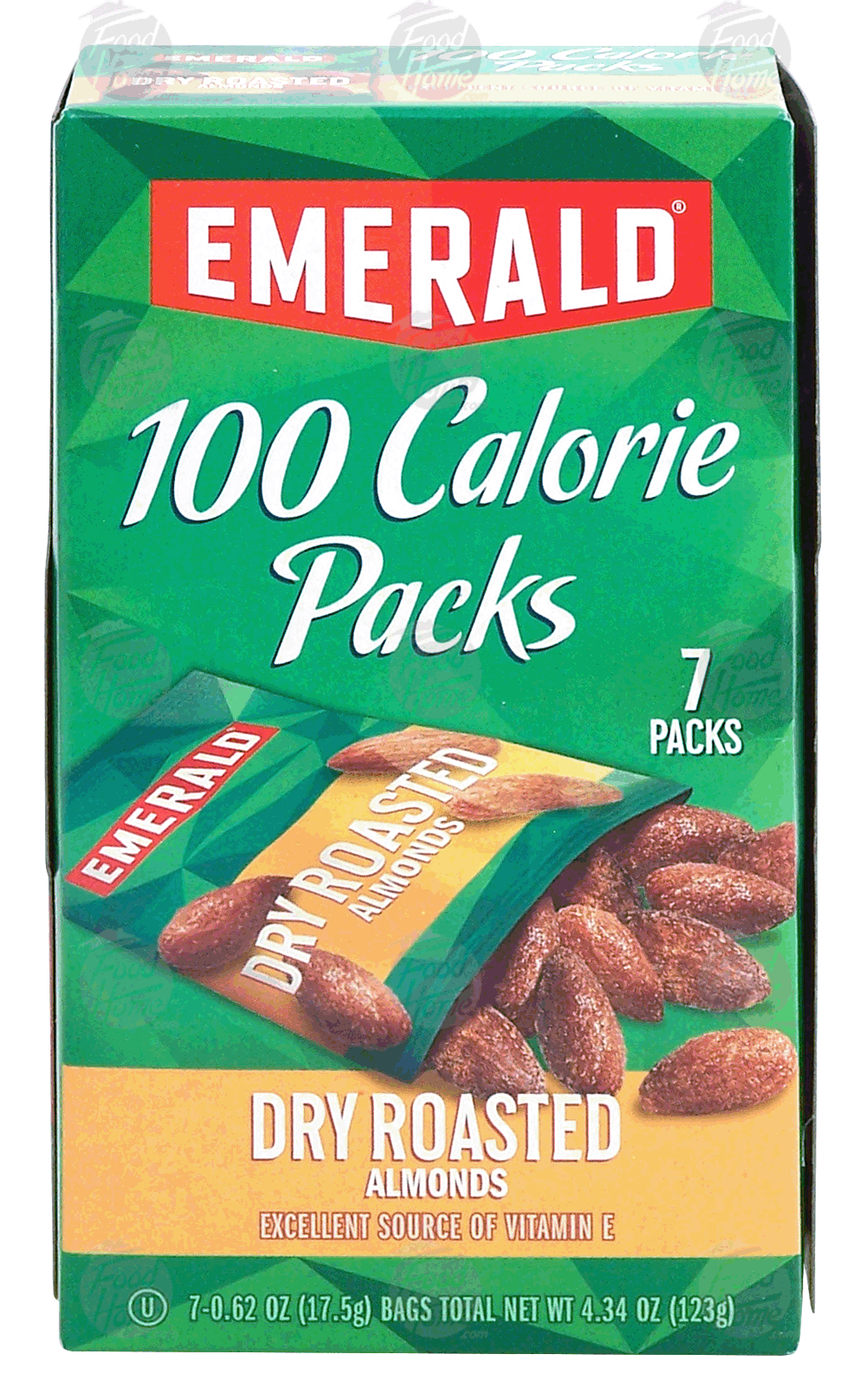 Emerald 100 Calorie Packs dry roasted almonds, 7-packs Full-Size Picture